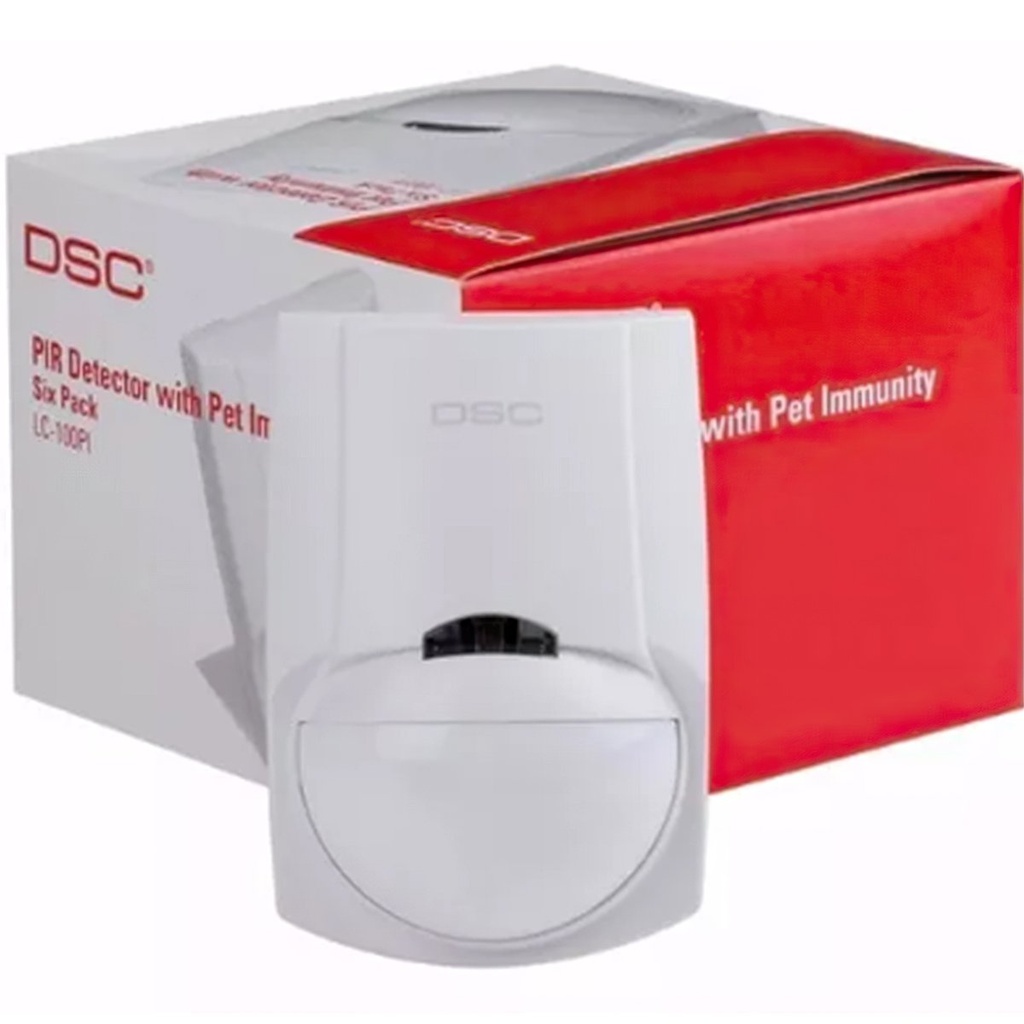 DSC DETECTOR DIGITAL – LC-100-PI PASIVO INFRARROJO (PIR) CON INMUNIDAD ...